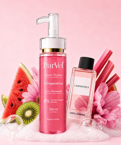 ParVel - Pack de 4 Gels Douches Parfumés