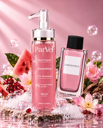 ParVel - Pack de 4 Gels Douches Parfumés