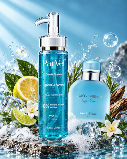 ParVel - Pack de 4 Gels Douches Parfumés