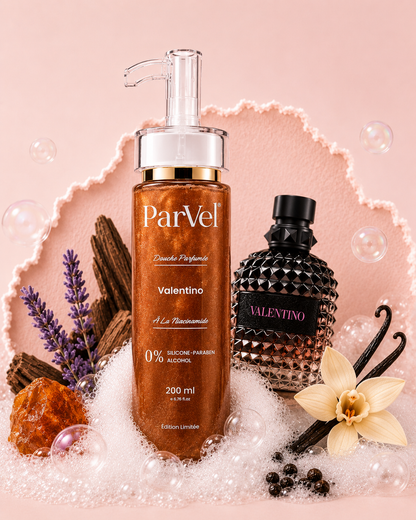 ParVel - Pack de 4 Gels Douches Parfumés
